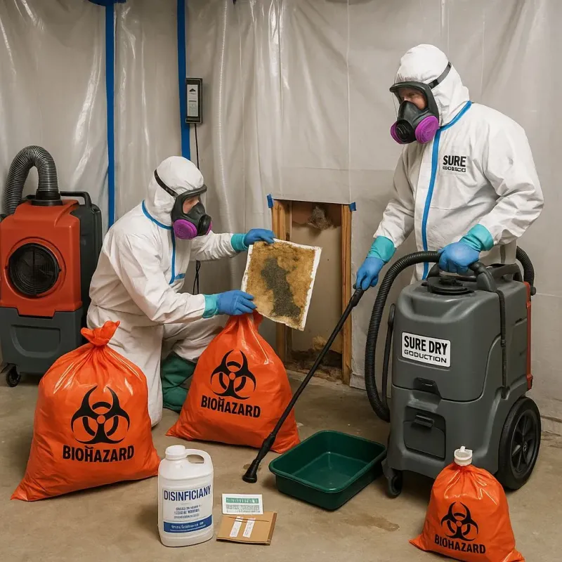 Contaminated Water Handling Protocols process in Montgomery County, KS