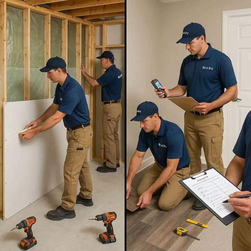 Repairs and Reconstruction process in Montgomery County, KS